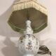 Lampe vase Quimper céramique peinte