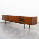 Sidebord, restored, walnut, 300cm