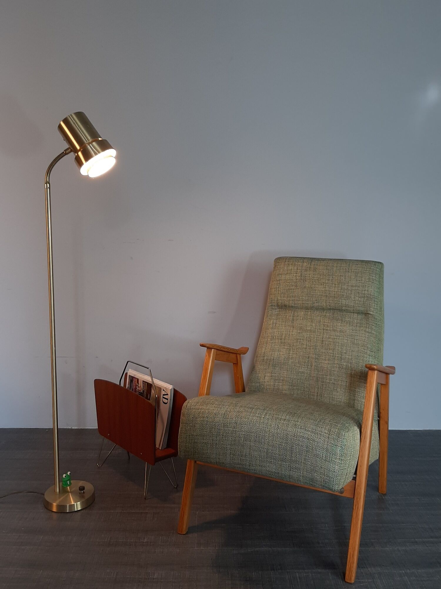Pair of Interier Praha chairs, Czechoslovakian vintage 1960s