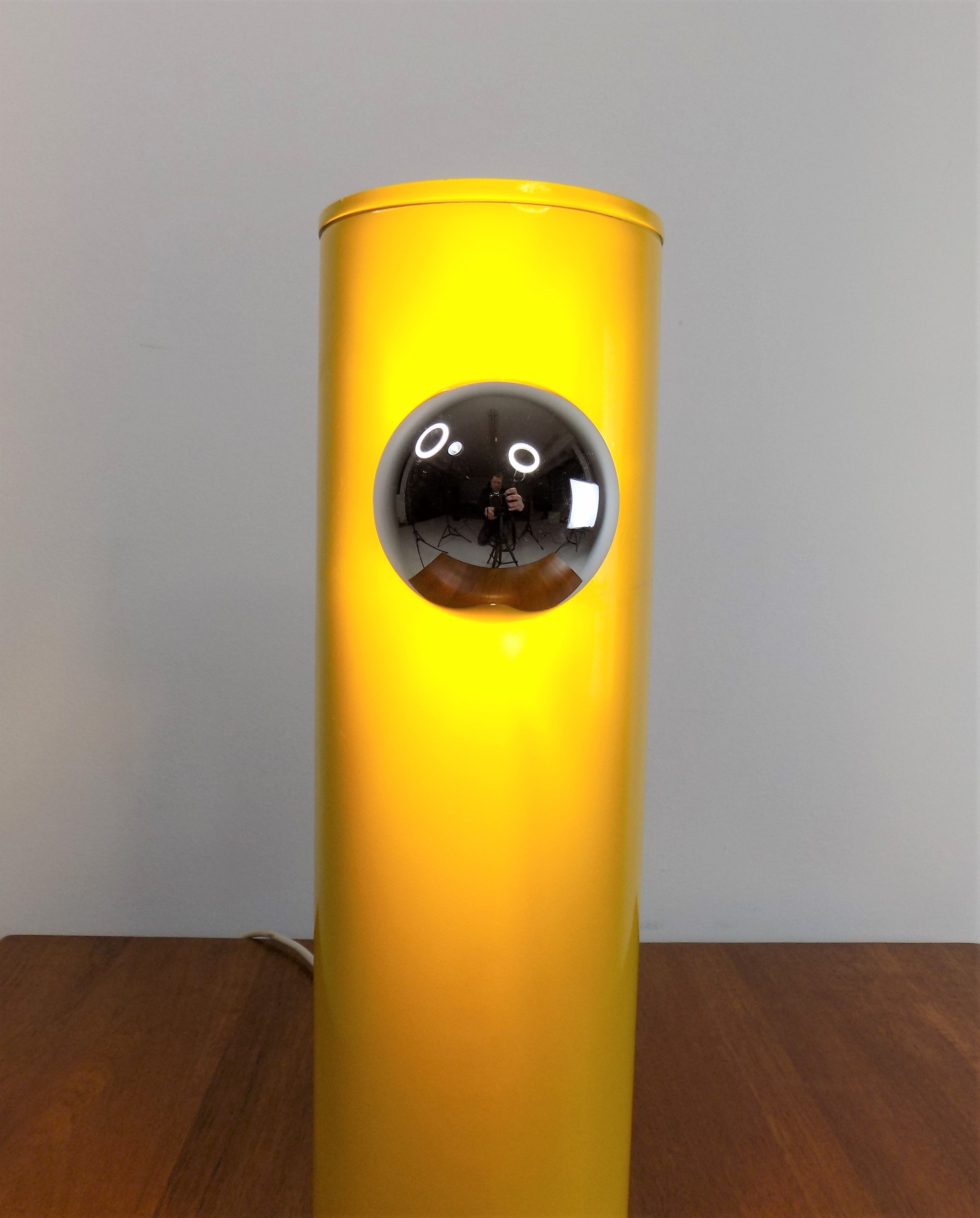 Hillebrand table lamp Cylinder 70s