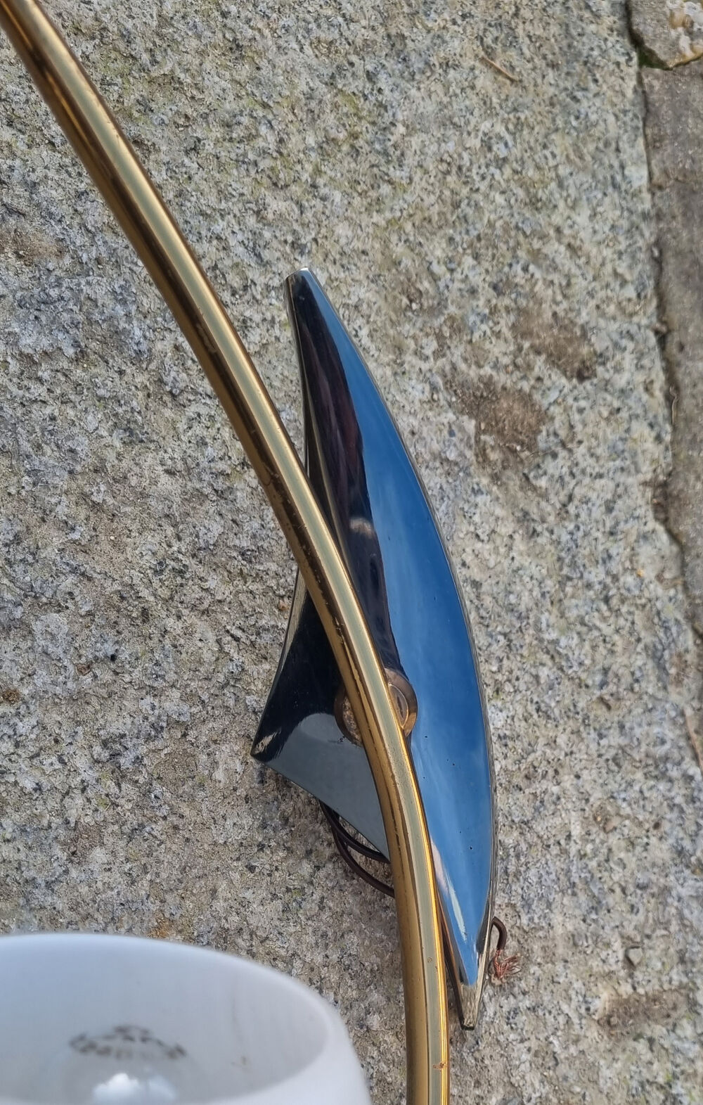 Pair of vintage wall lamps house Arlus, vintage, 50s