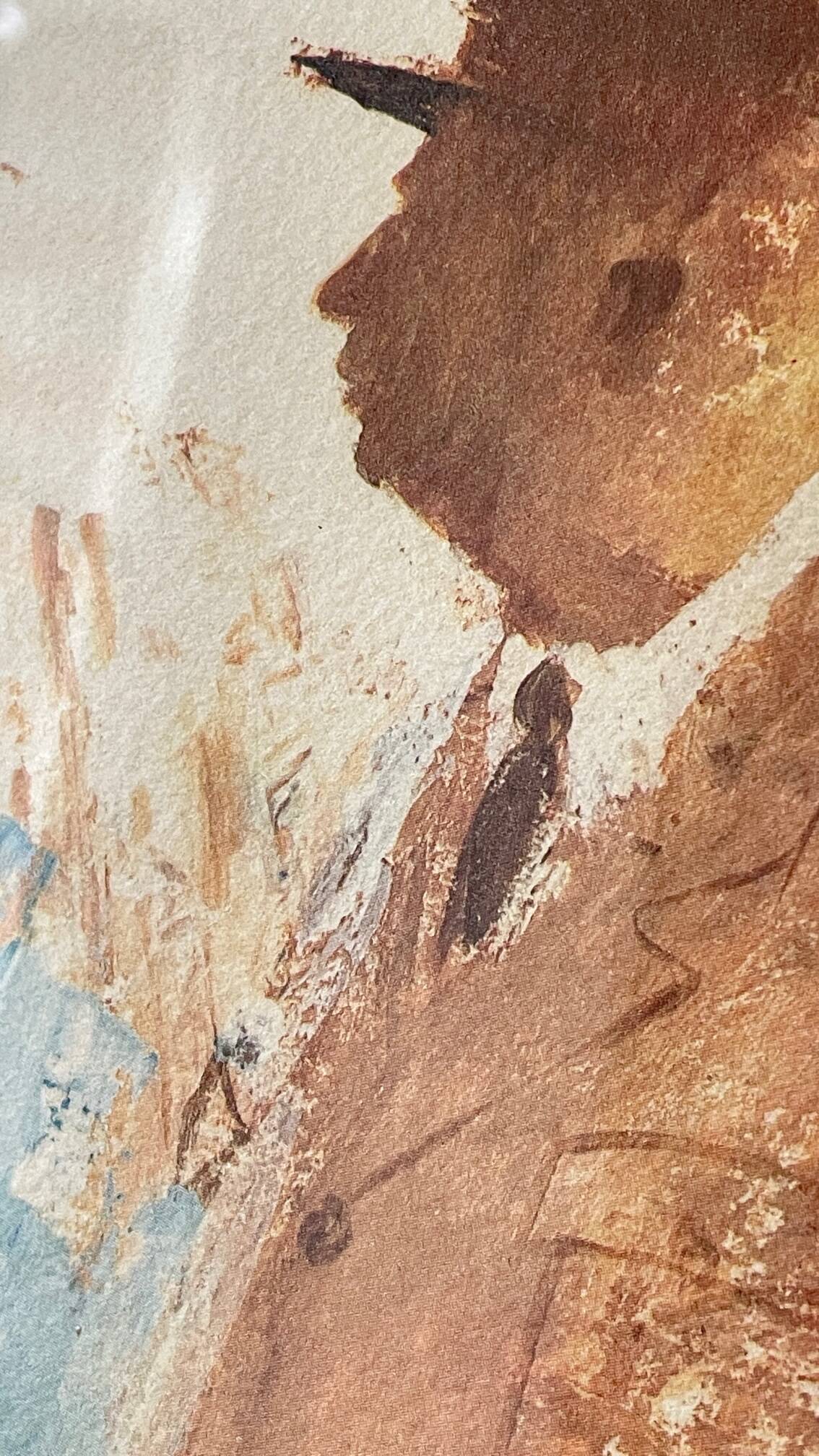 Illustration on vintage paper