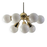 Nine-Arm “Sputnik” Candlestick, Jaroslav Bejvl Sr, 1970s, Czechoslovakia