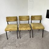 Set of three 50s chairs