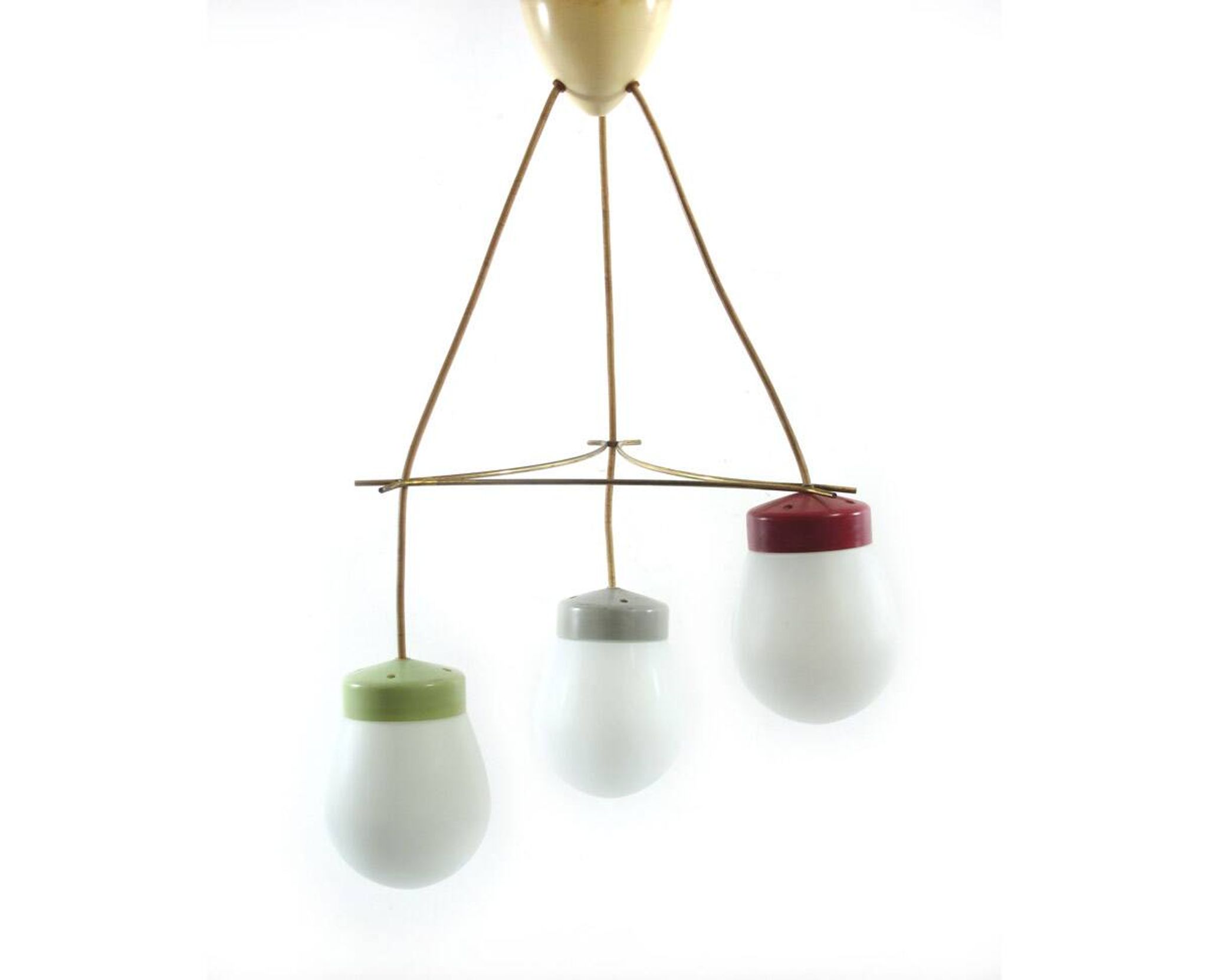 Mid-century design sixties vintage hanging light