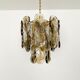Large smoked glass citrus chandelier by j.t. kalmar