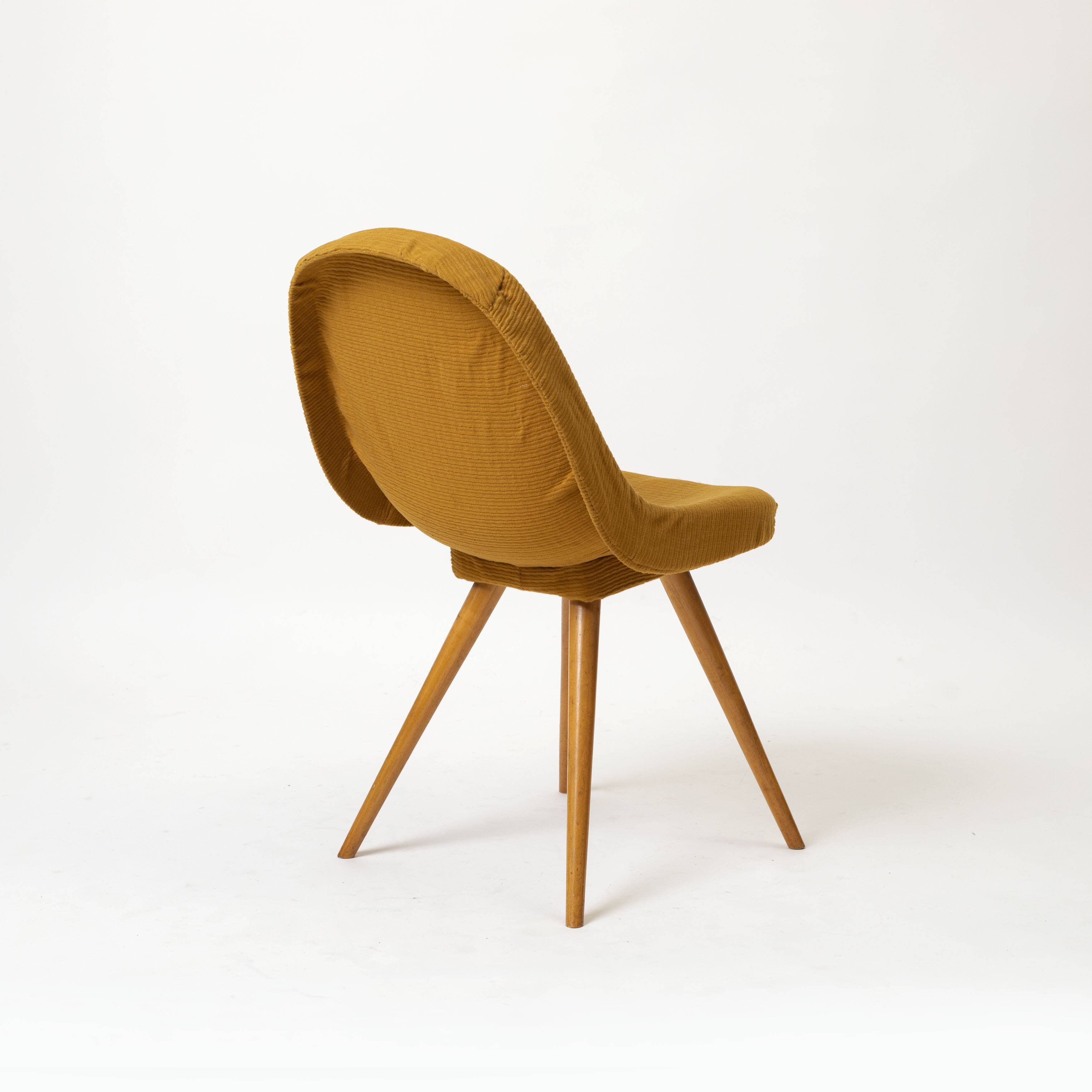 Set of 4 dining chairs by Frantisek Jirak, Czechoslovakia, 1950s