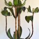Vintage palm leaf lampposts