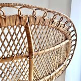 Emmanuelle rattan armchair