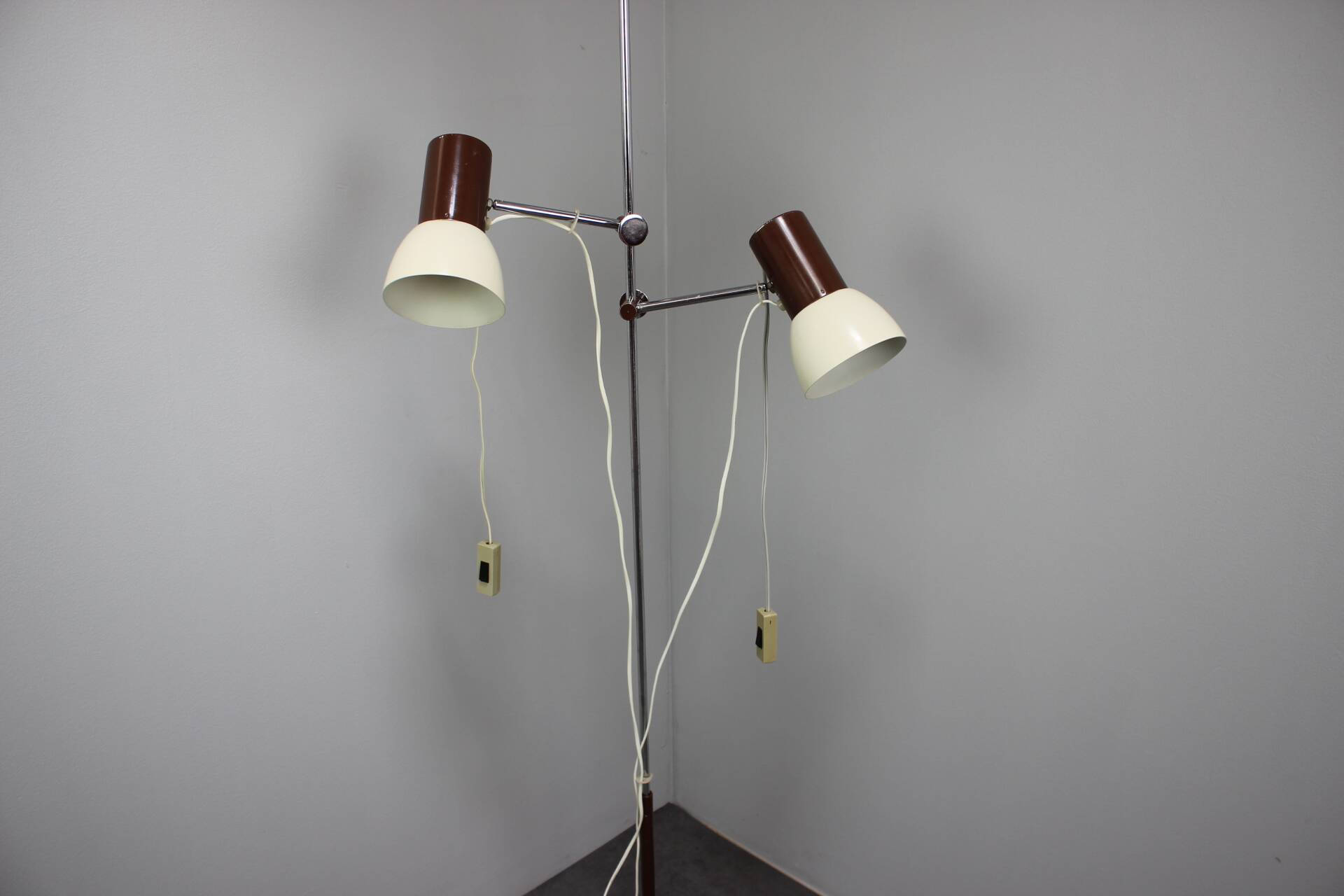 Vintage Napako Floor Lamp, Czechoslovakia, 1970s