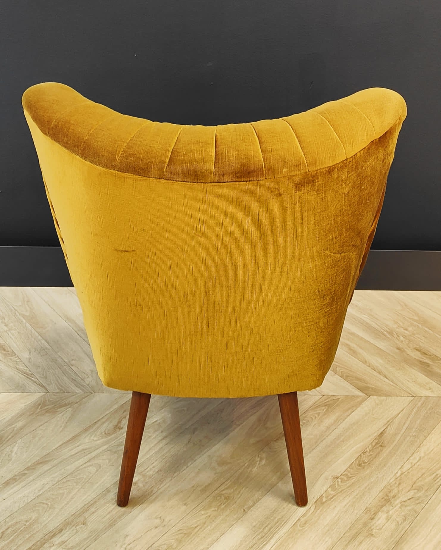 Mid century cocktail chair vintage