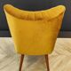 Mid century cocktail chair vintage