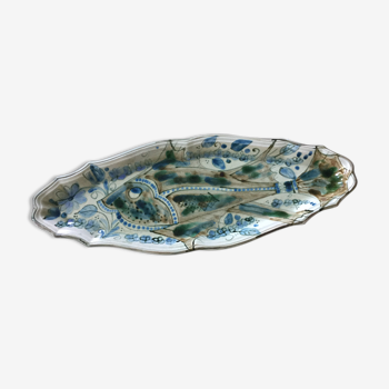 Maya ceramic fish dish