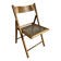 Rattan folding chair