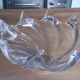 Antique fruit bowl from Vannes art crystal factory