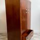 Art deco gentleman's single wardrobe