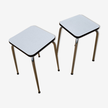 Tabouret formica, année 1970