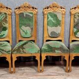 Series of Art Nouveau chairs