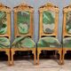 Série de chaises époque Art Nouveau