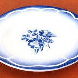 1950s Deep Plate Earthenware Digoin Sarreguemines Marsac model