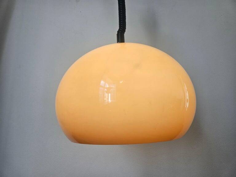Rare Midcentury Pendant Meblo, Space Age, Harvey Guzzini, Italy, 1970s