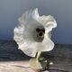 Applique fleur en pâte de verre