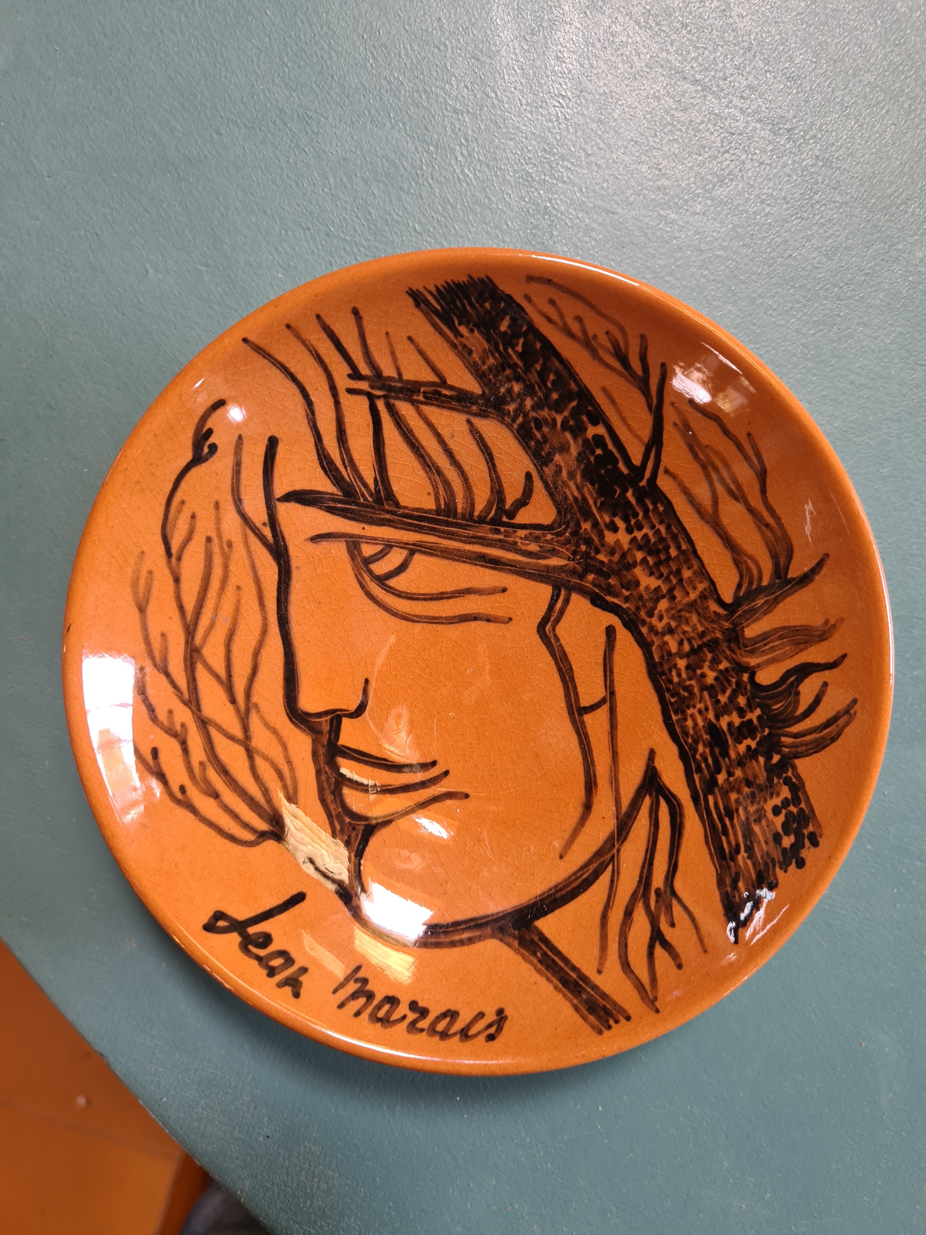 Jean Marais empty ceramic pocket