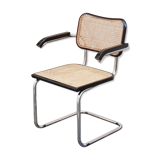 Armchair Cesca B64 black and wicker