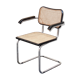 Armchair Cesca B64 black and wicker