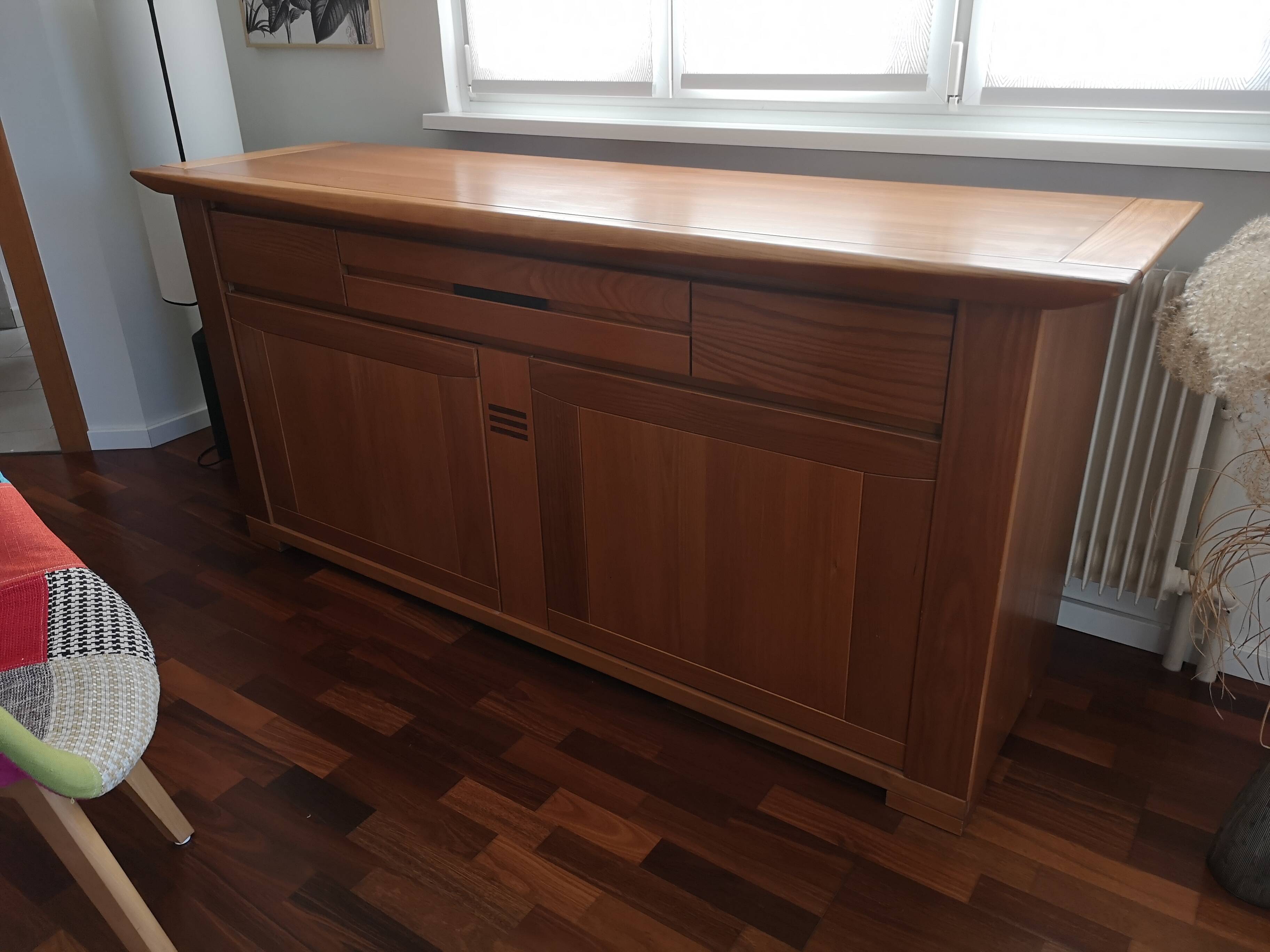 Massive oak buffet