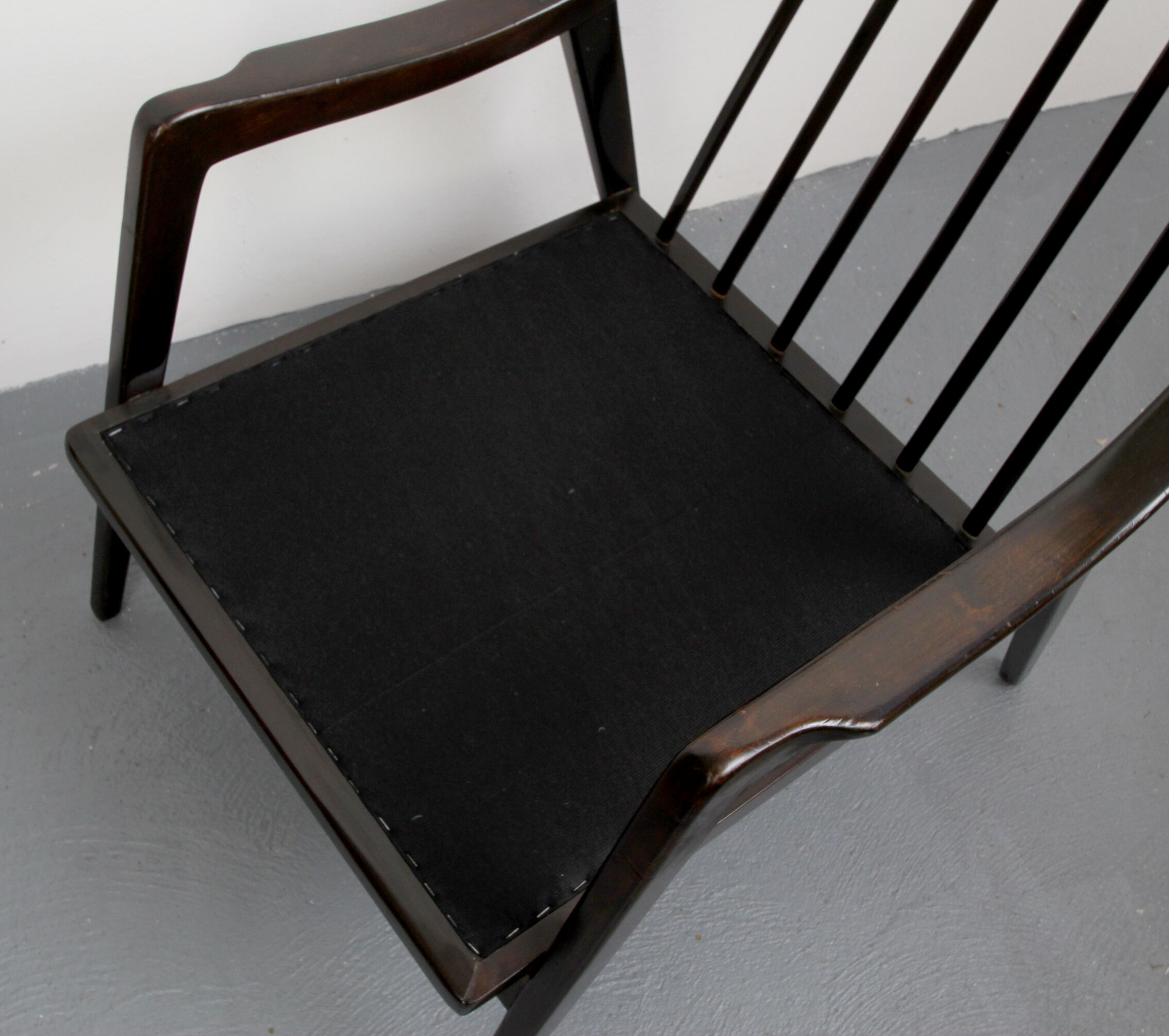 1960s armchair in yellow