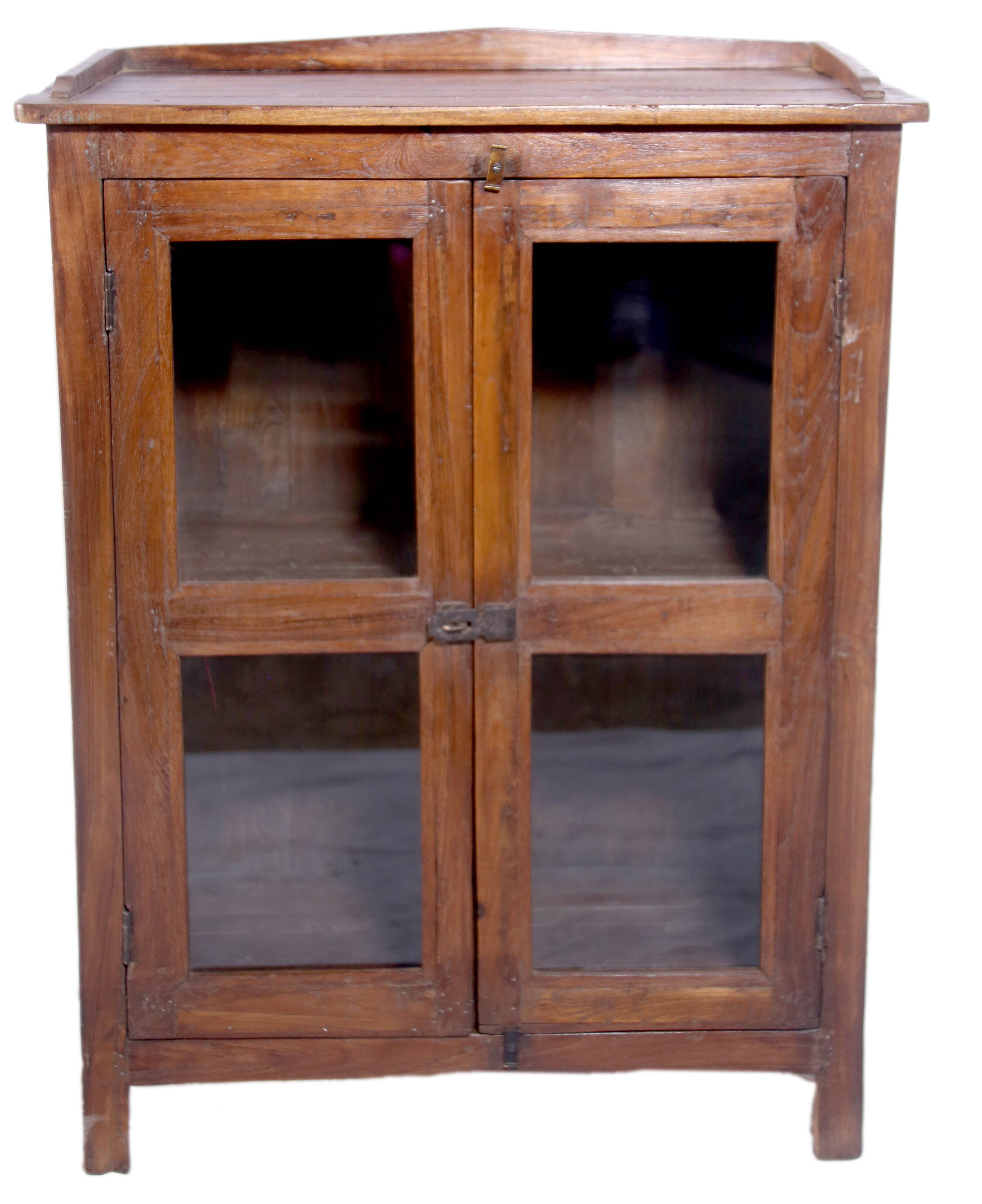 Buffet - old Burmese teak croass