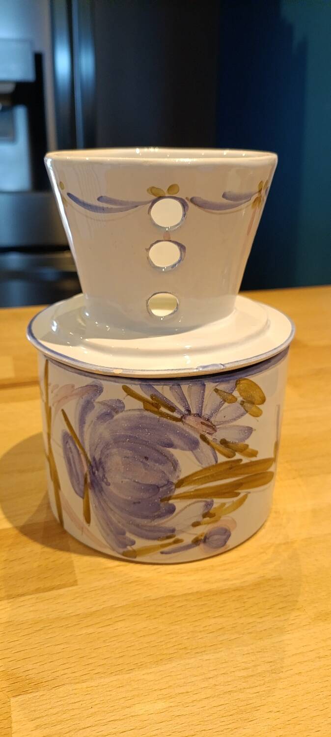 Water butter dish