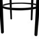 Set of four vintage bar stools - webbing Italian design