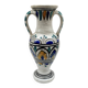 Vintage hand-painted Mediterranean ceramic vase - Berber vase