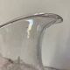 2 carafes en cristal et argent massif