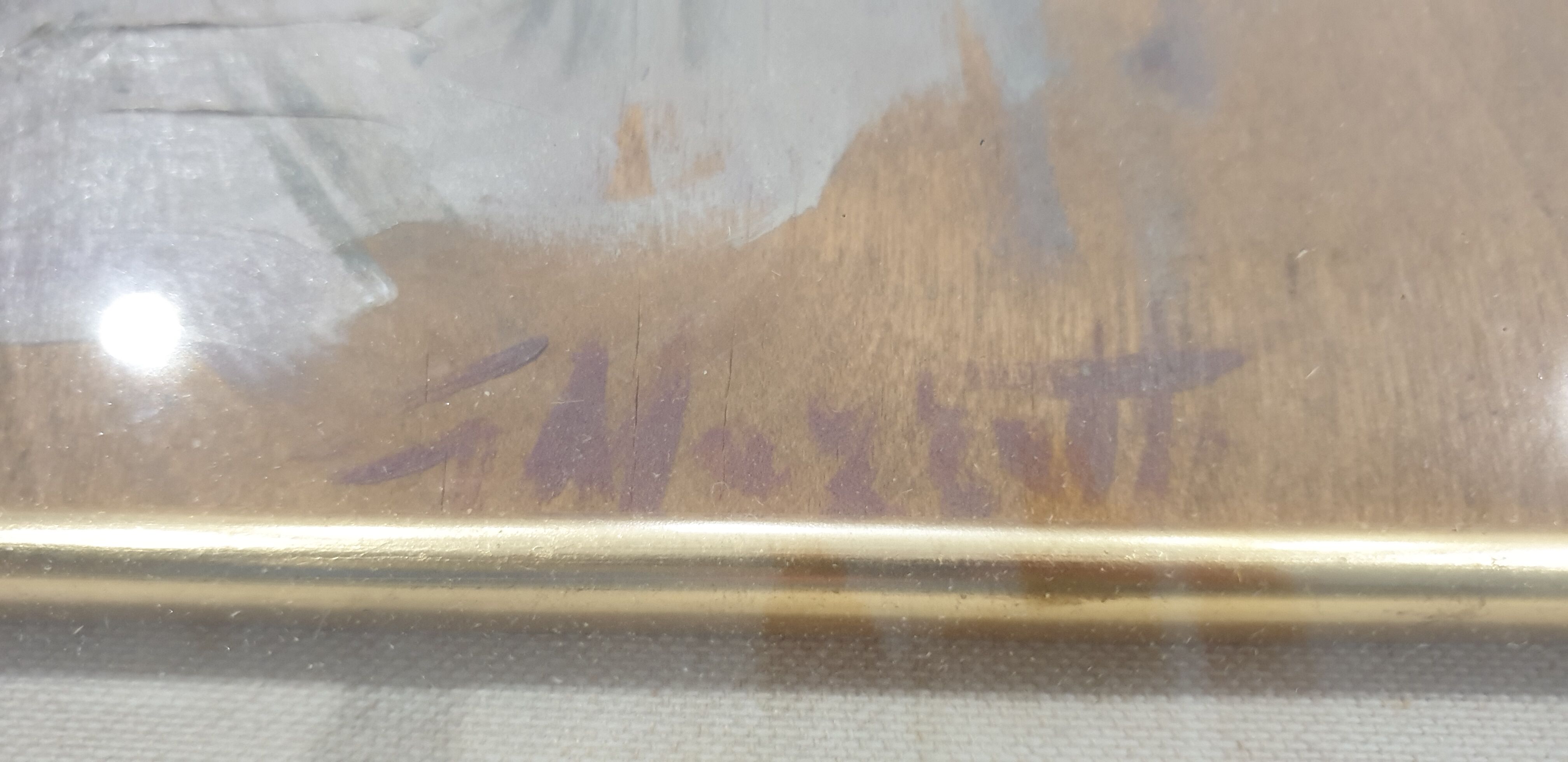 Painting by Emo Mazzetti