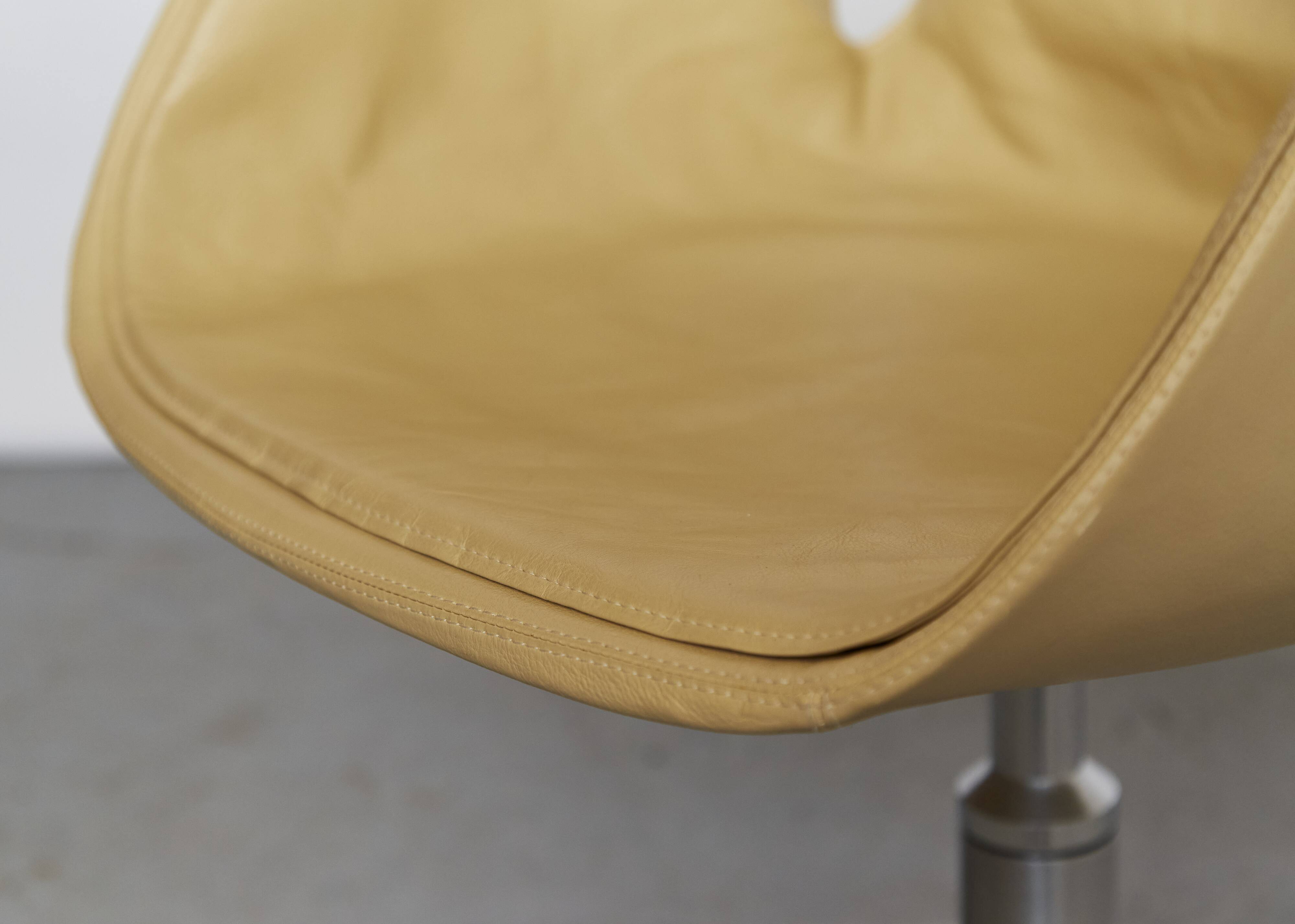 Chaise Tulipe Pivotante Modèle 6725 par Preben Fabricius & Jørgen Kastholm pour Walter Knoll