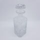 Square-shaped crystal carafe has spikes