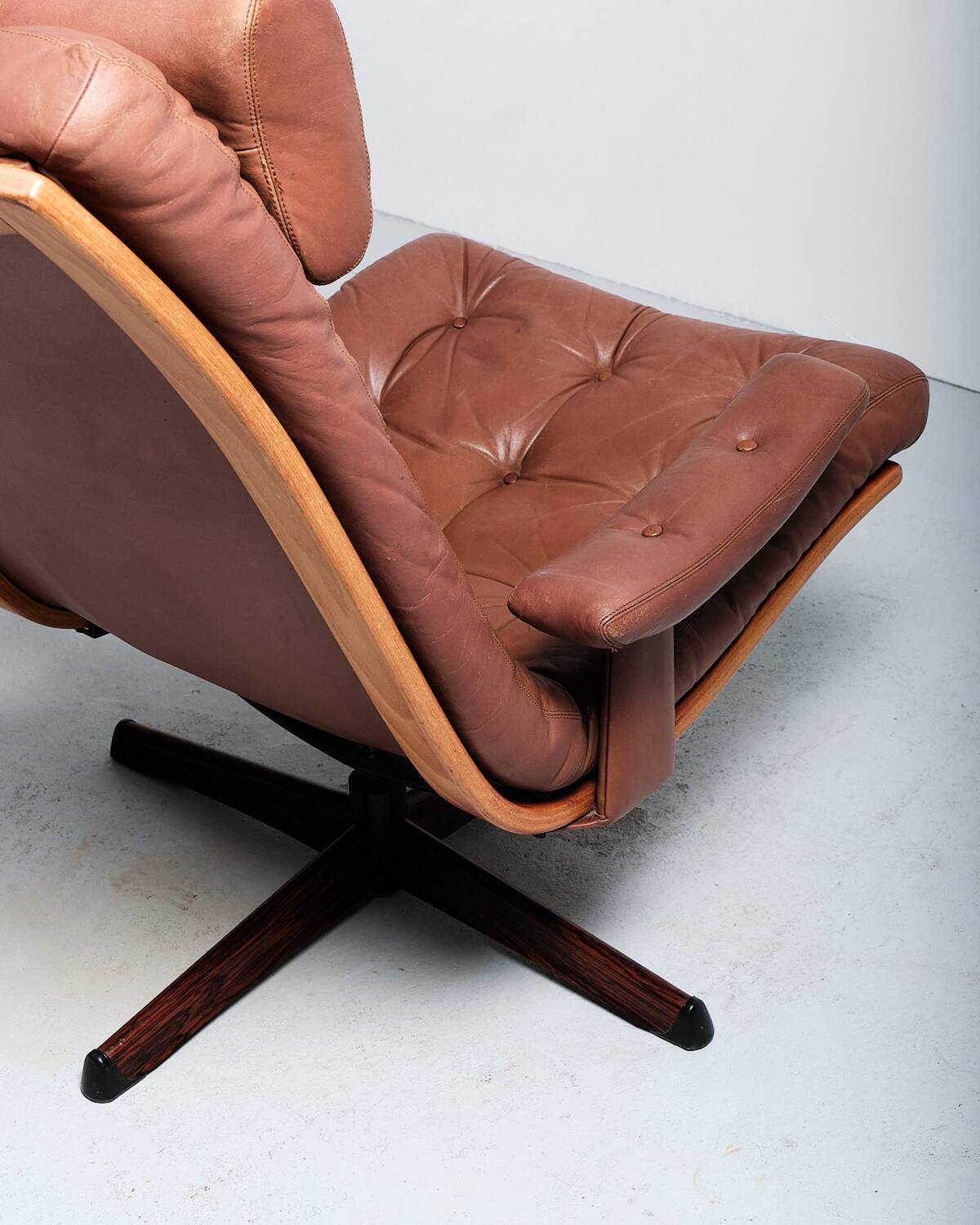 Mid-Century Swivel Chair from G Möble, 1960s