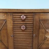 Brutalist art deco sideboard
