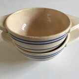 Gien pair of weak bowls 1910