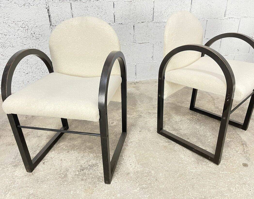 Four Bauhaus armchairs from the 1930s