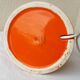 Orange lamp stand