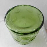 Vintage molded glass decanter