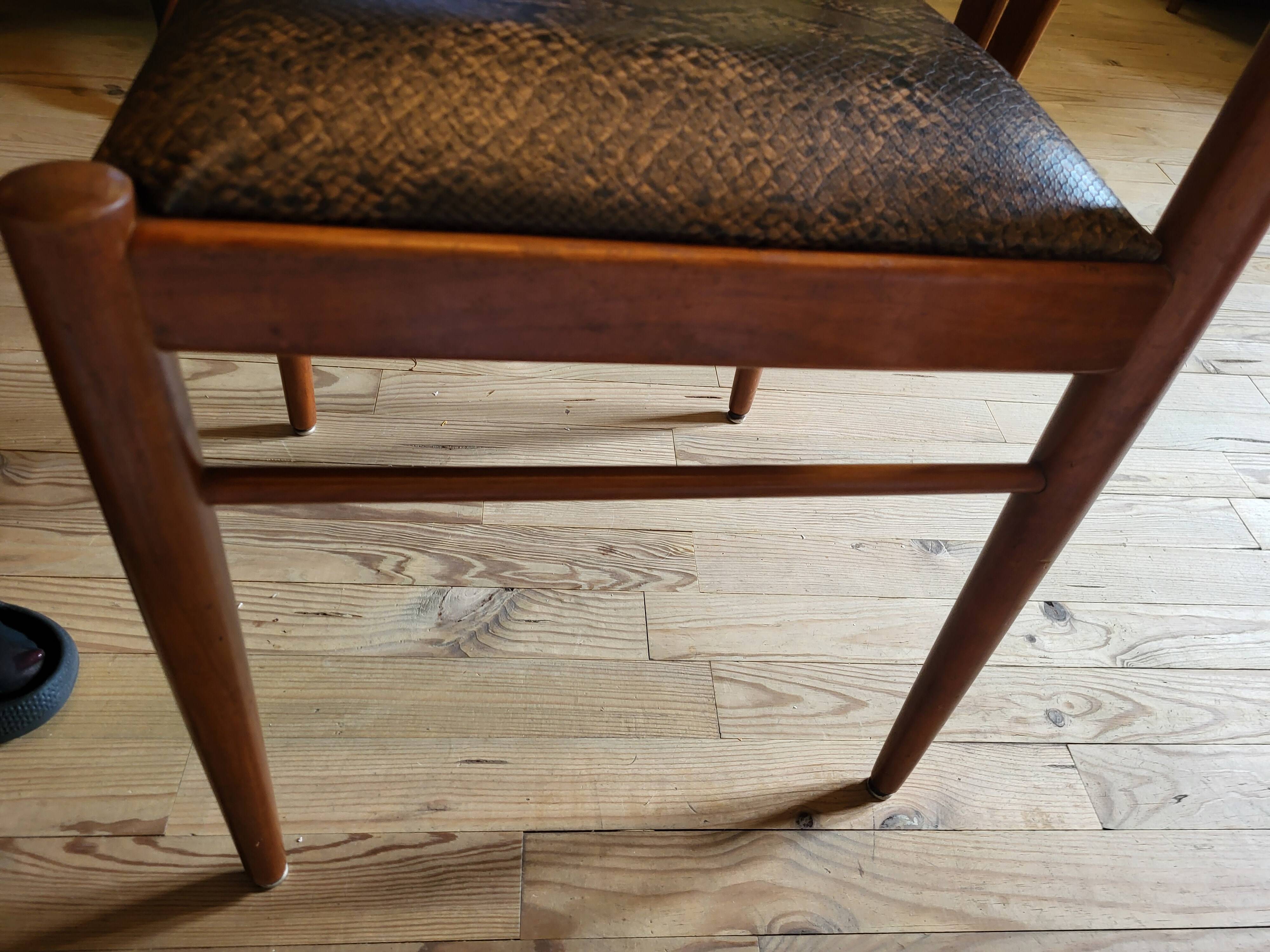 Chaise vintage  rénovée