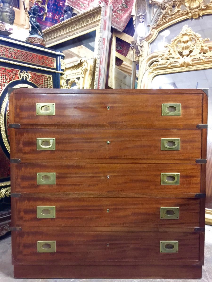 Navy manufacturing around 1940 mahogany Dresser