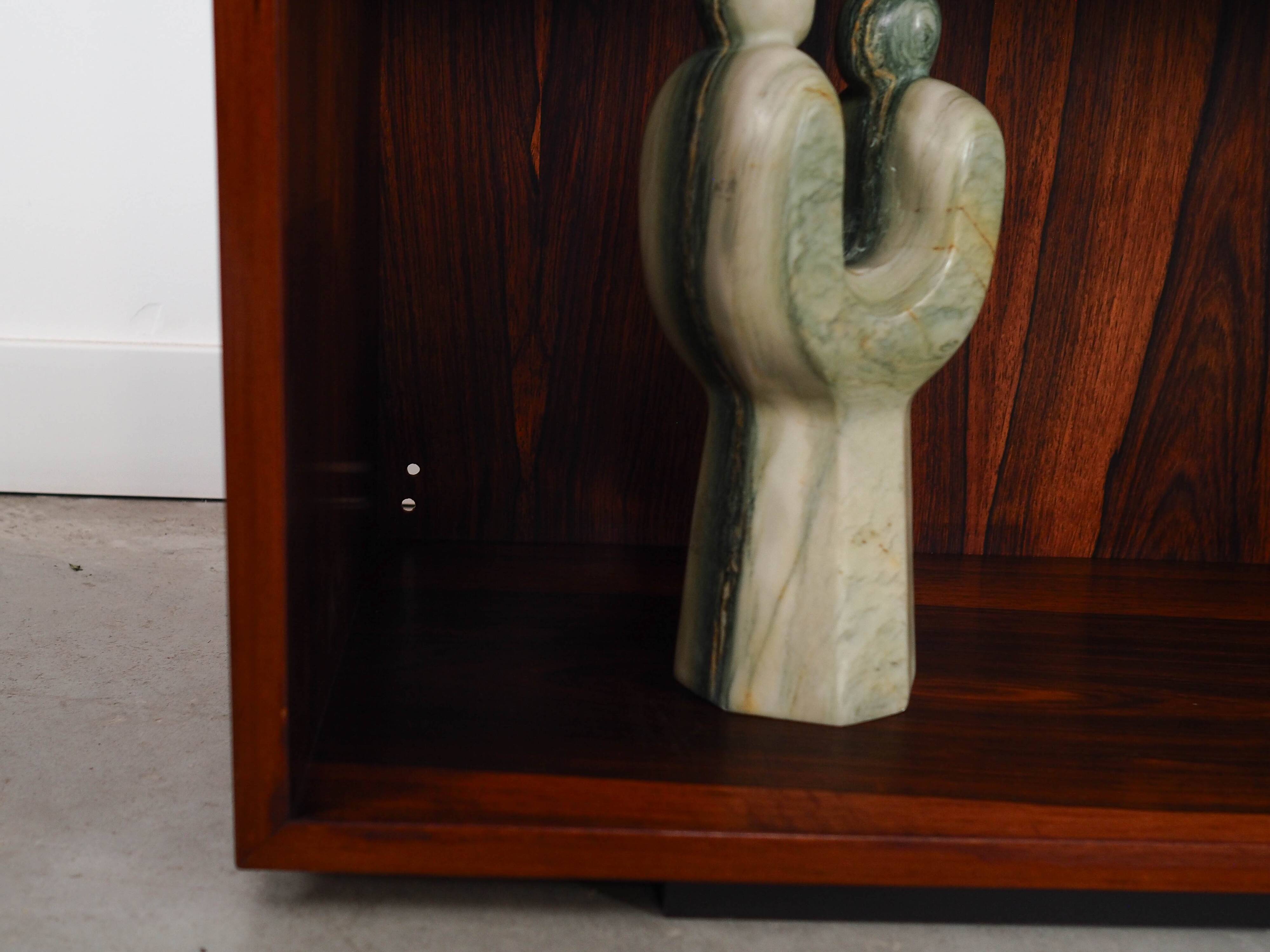 Rosewood bookcase, Danish design, 1970s, made in Denmark