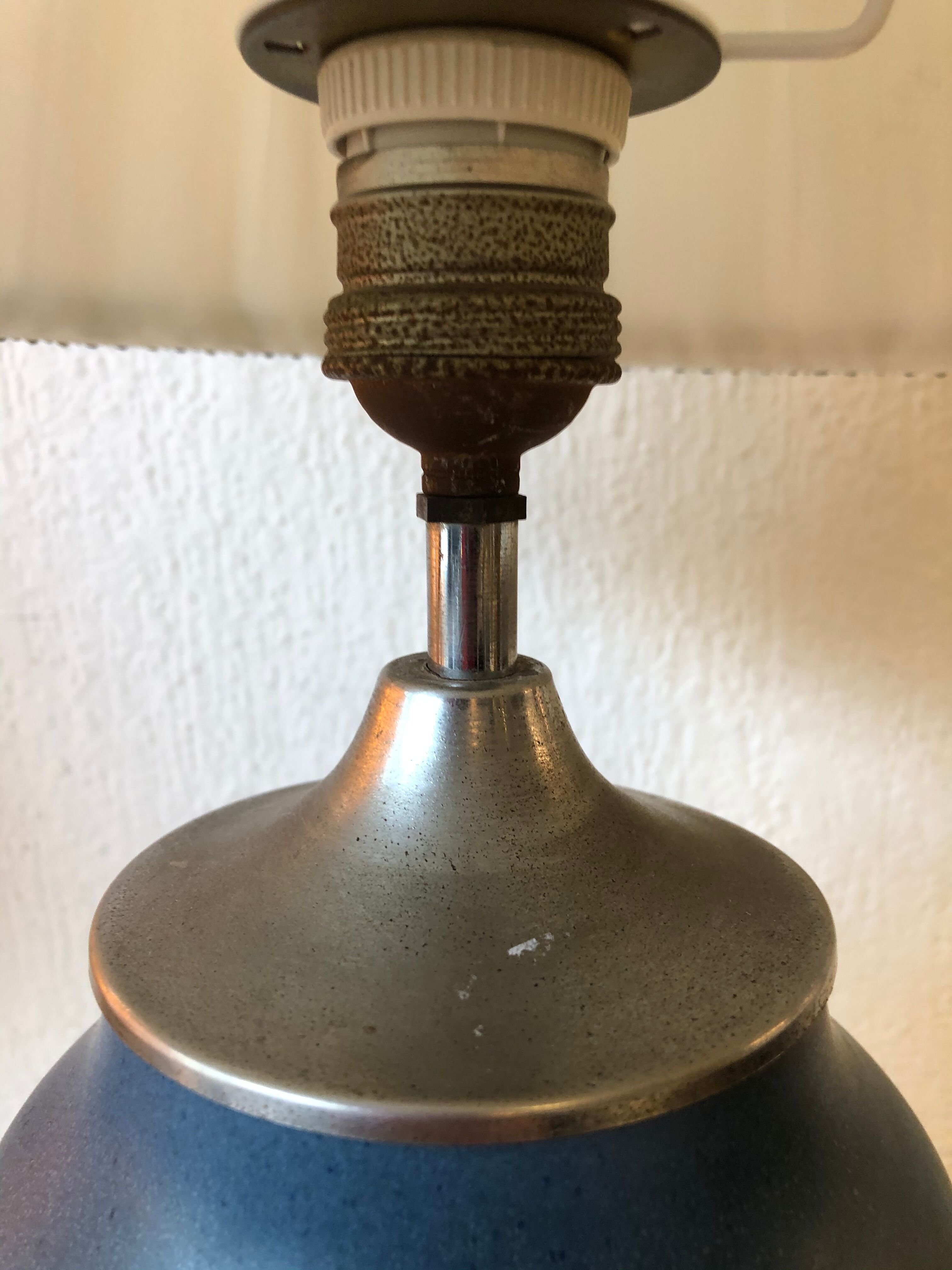1960s ceramic lamp
