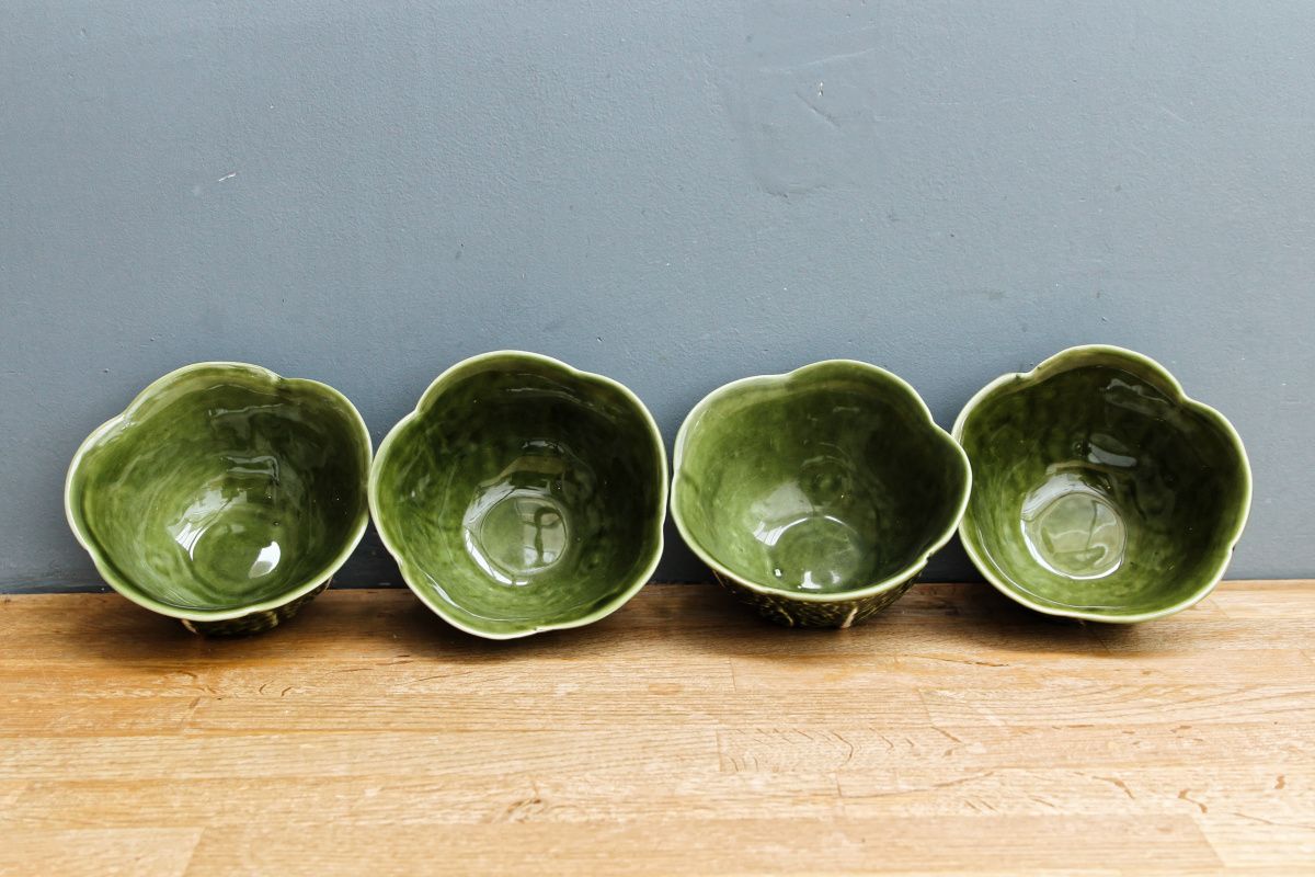 Lot De 4 Bols D'offrande D'eau En Cristal Artificiel - Pour Temples, Autels, Décoration, Finition Soignée